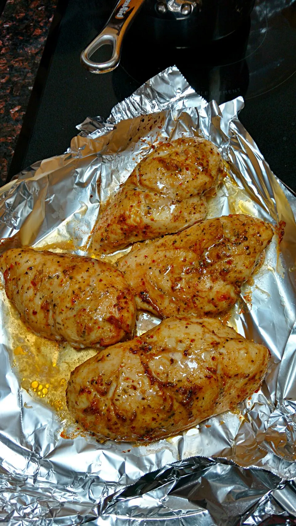 homemade  oven roasted chicken breast|paulaさん