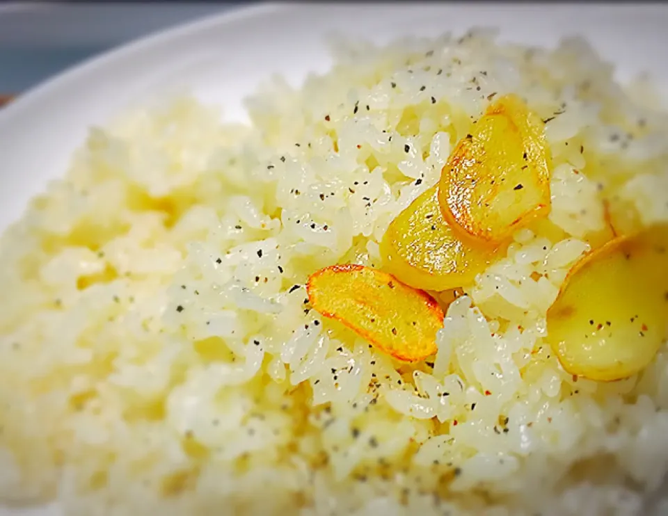 ガーリックライス (๑˃̵ᴗ˂̵)و|bamazooさん