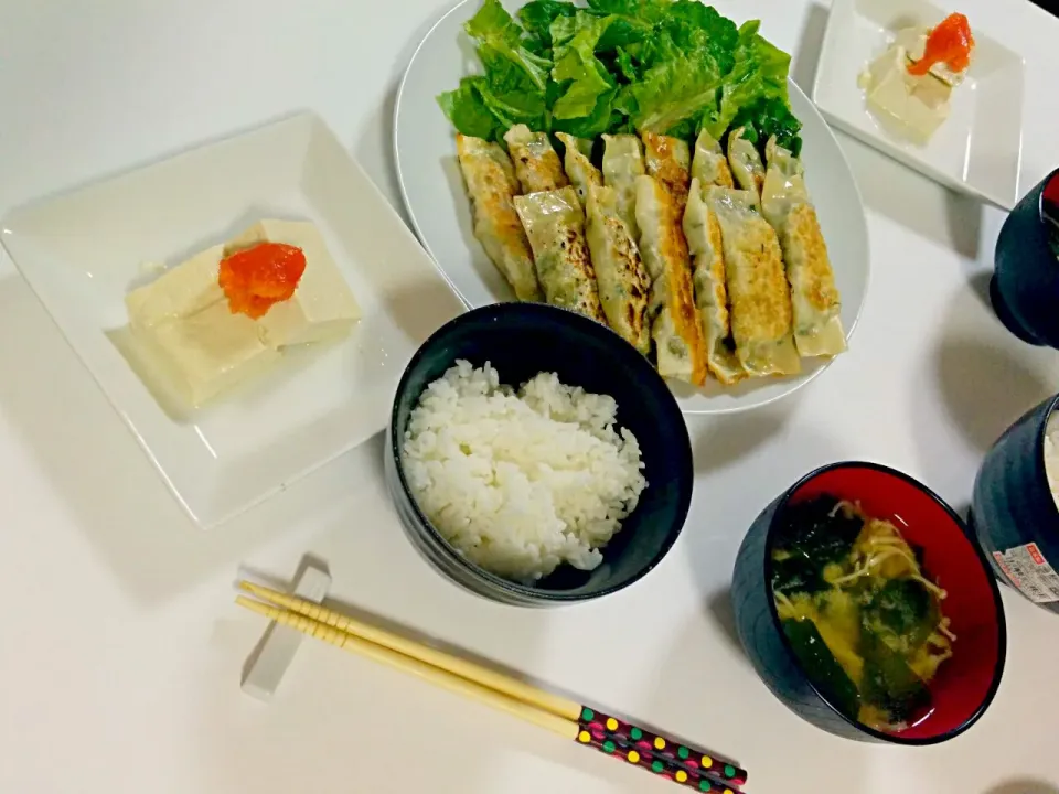 焼き餃子定食|ともさん