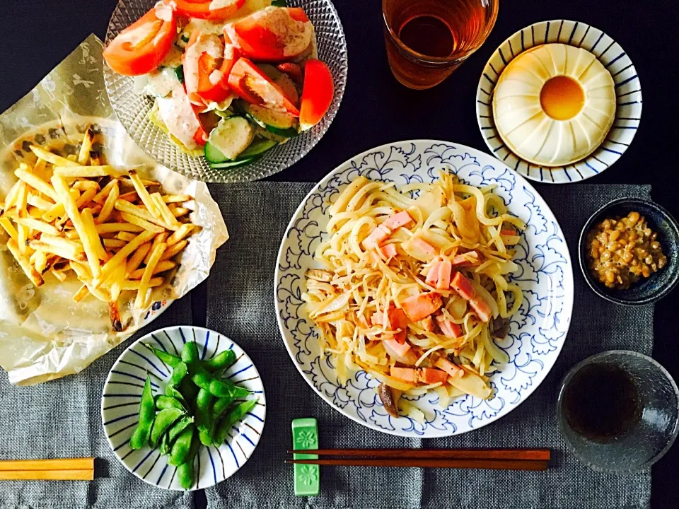 晩ご飯☻出汁焼きそば|rai☻*さん