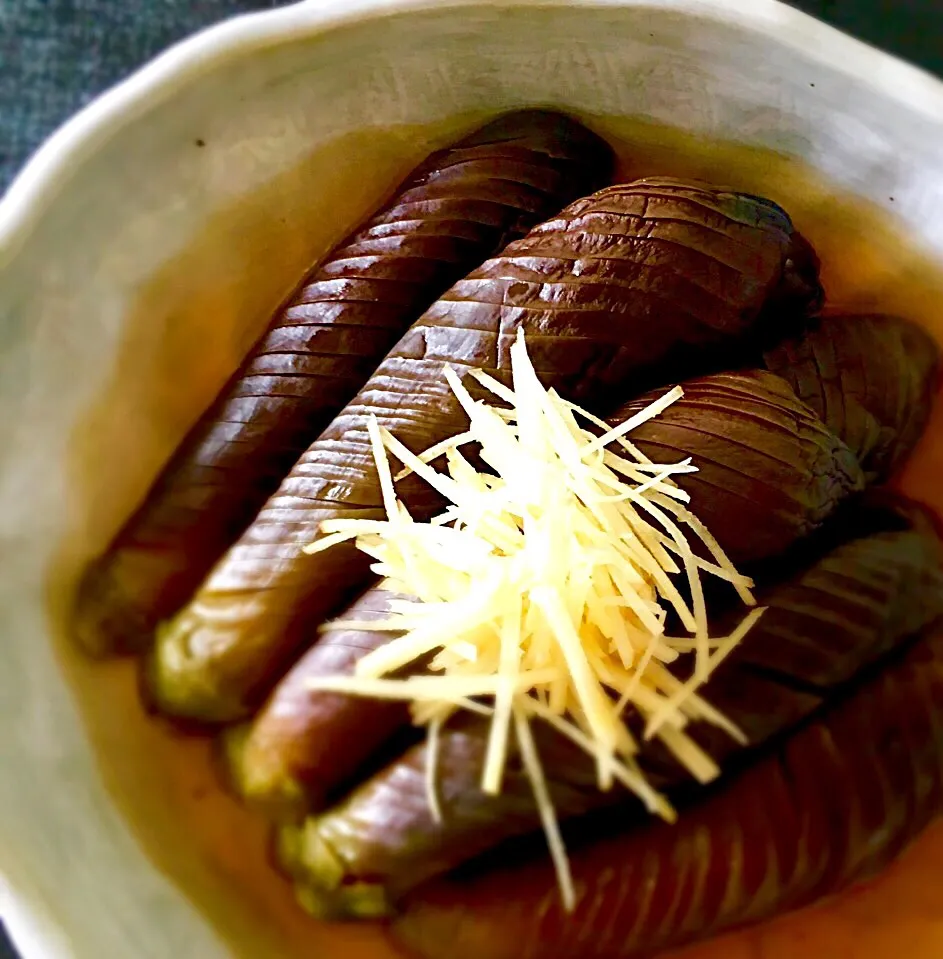 Snapdishの料理写真:咲きちゃんさんの料理 鰹薫る冷やし茄子🍆|Cedro🍋さん