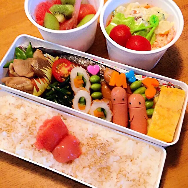 作ったなーそーいや弁当😉|りぃさん