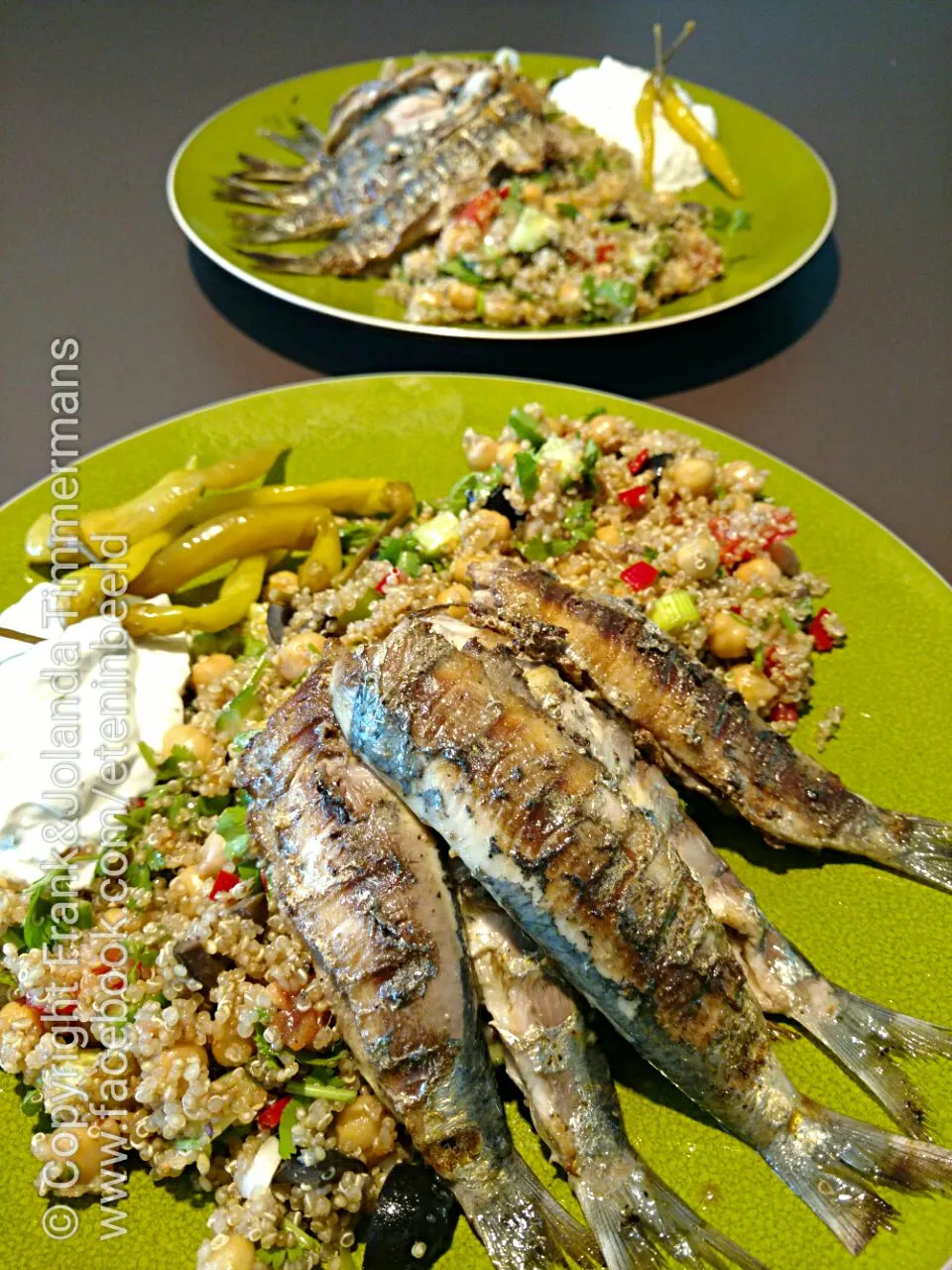 Sardines with quinoa|Frank&Jolanda - Eteninbeeldさん