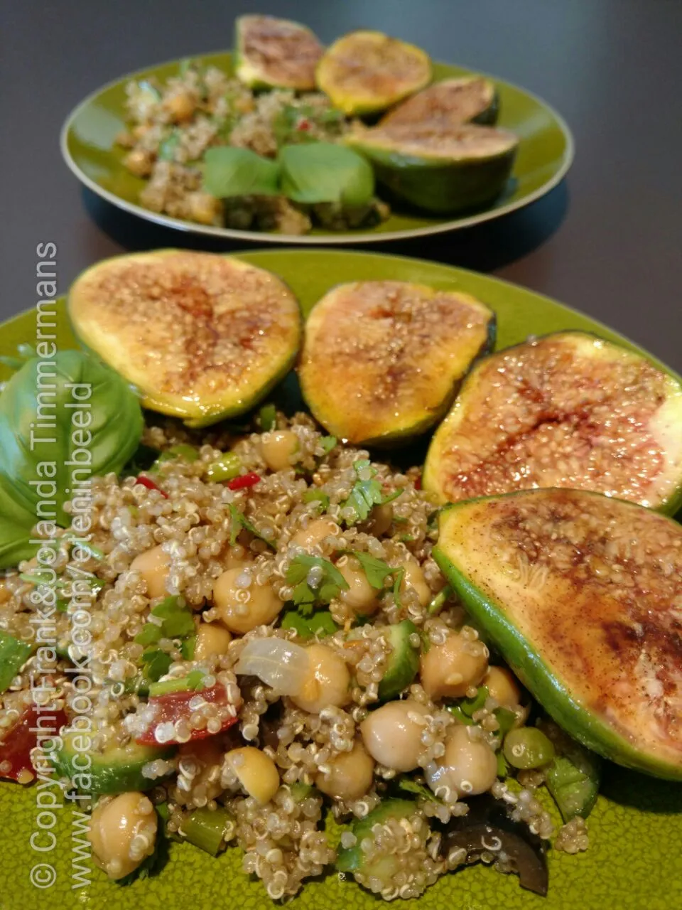 Caramelized figs with quinoa salad|Frank&Jolanda - Eteninbeeldさん