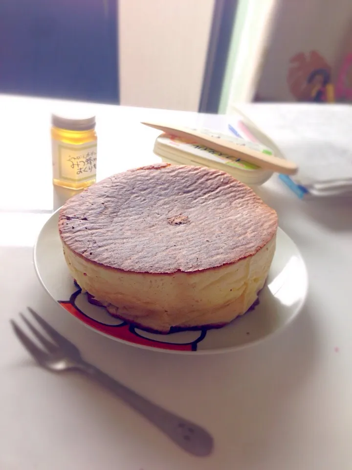 日曜日のホットケーキ|さといちさん