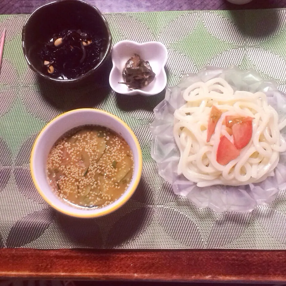 冷や汁 ぶっかけうどん|草加 さゆりさん