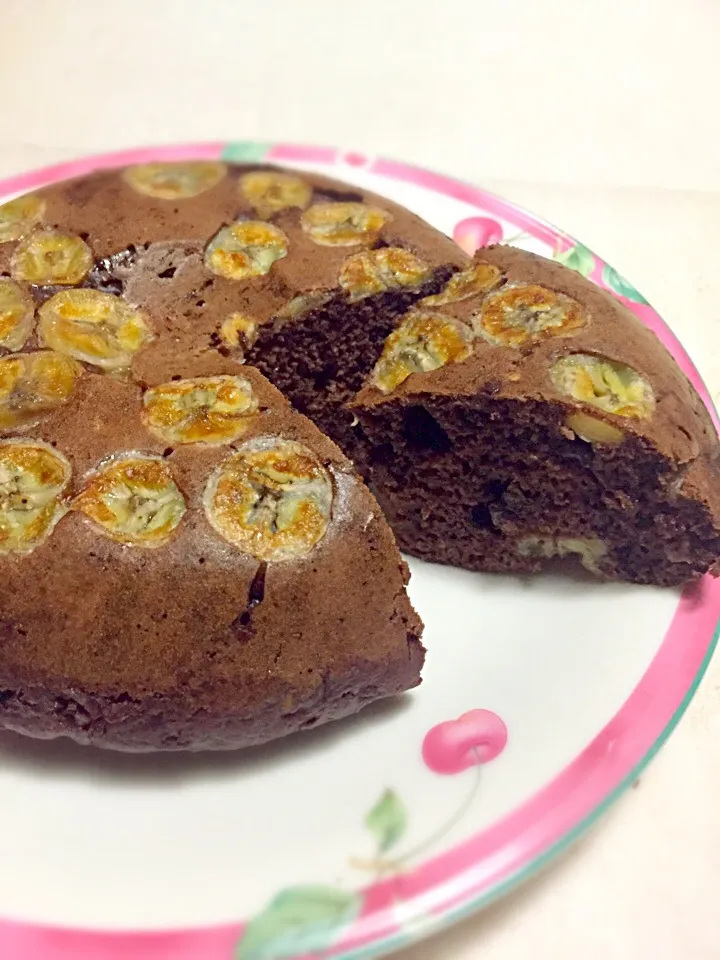 Sweets 7.18
Chocolate Banana Cake|moonmoonさん