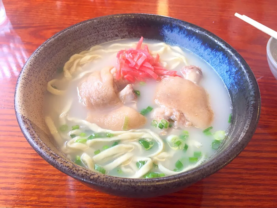 Snapdishの料理写真:テビチそば〜♪|あんちゃんさん