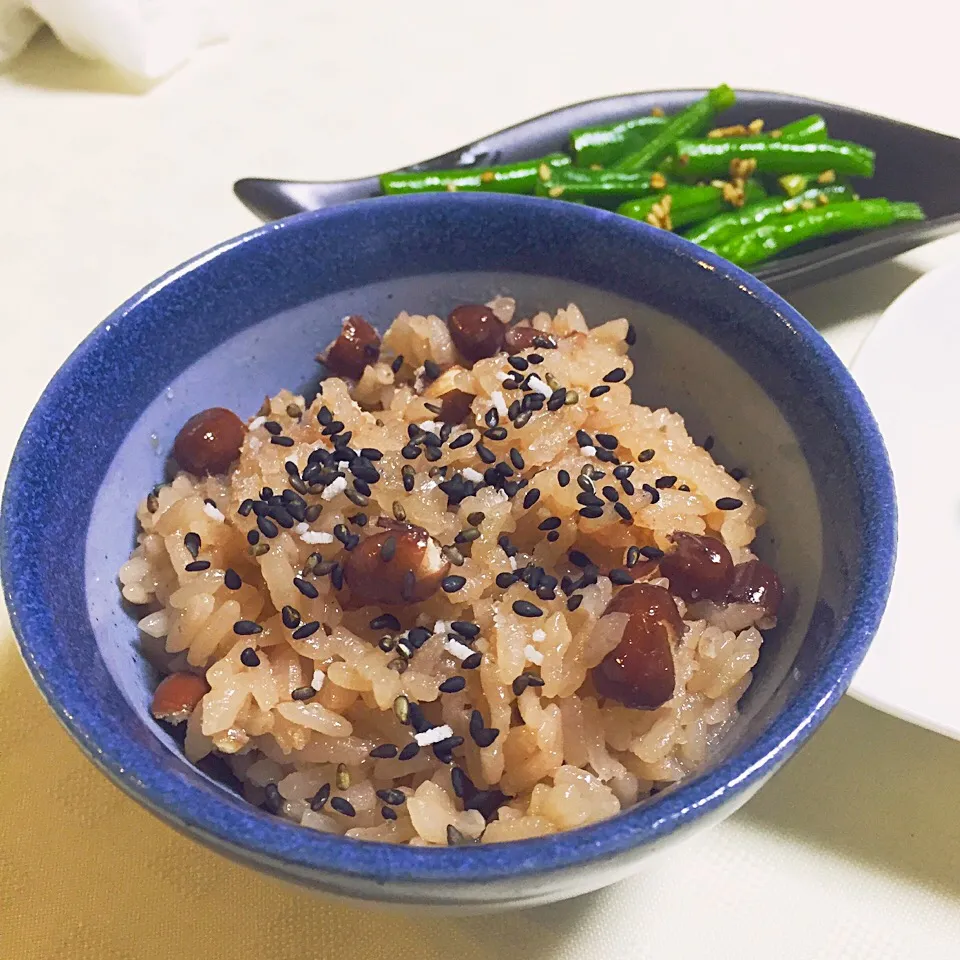 Snapdishの料理写真:もちもち赤飯|935.kさん