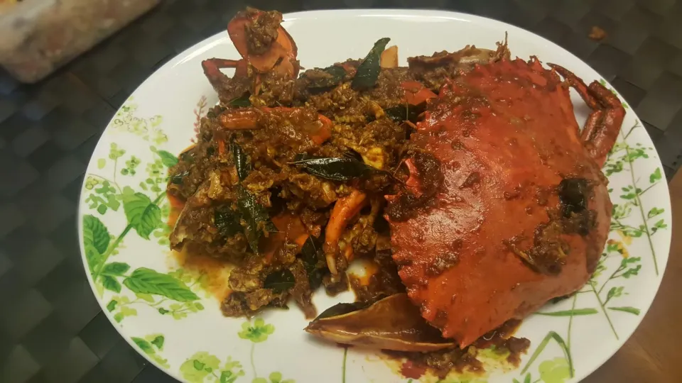 Snapdishの料理写真:kim hiong crab|Amy Chaiさん