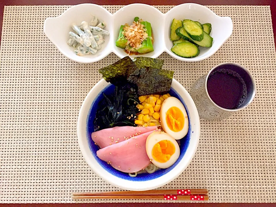 サリ麺で作った塩ラーメン🍜💓|あゆかさん