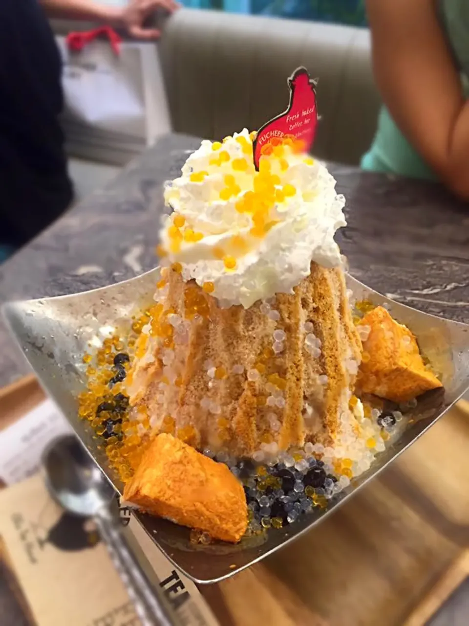 Thai tea shaved ice|Cloudy Gさん