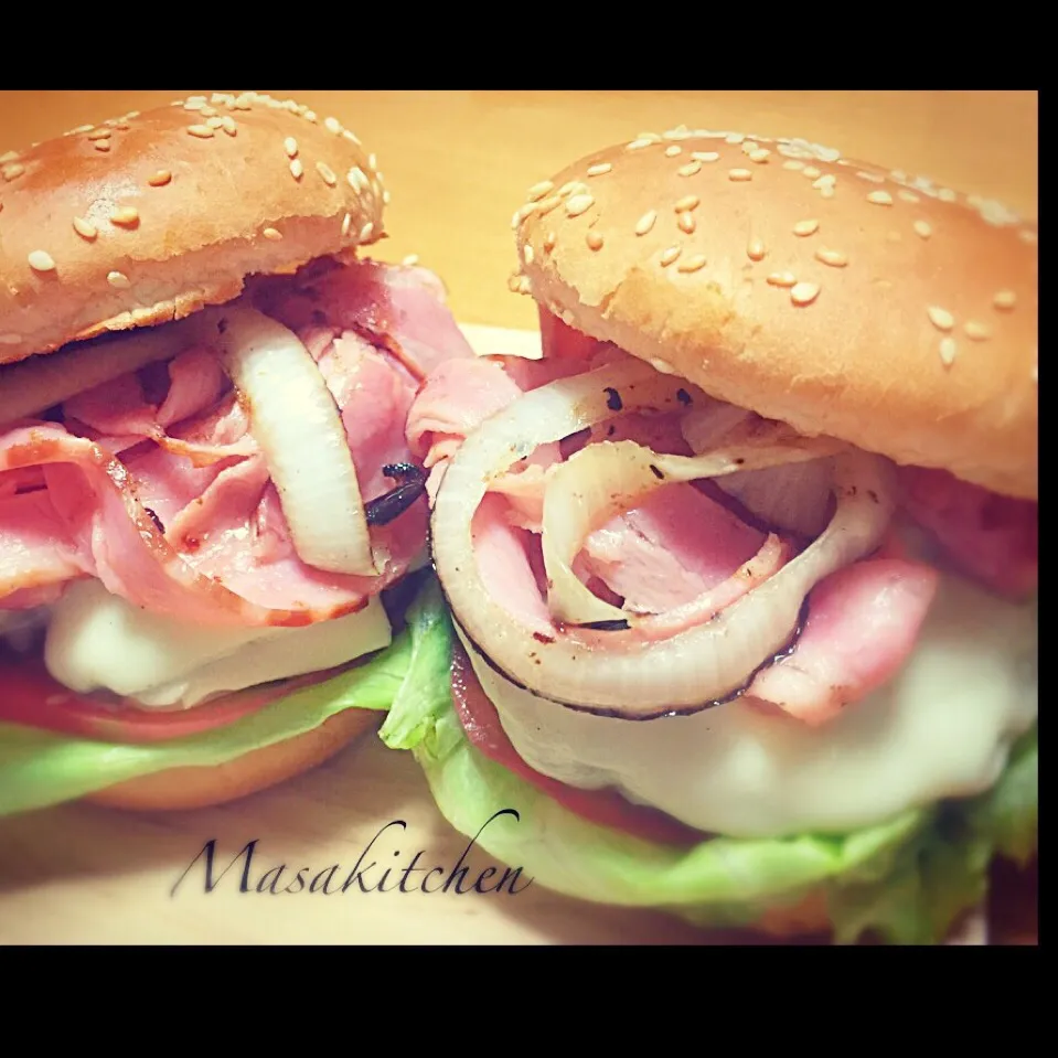 Home made special hamberger|Masakiさん