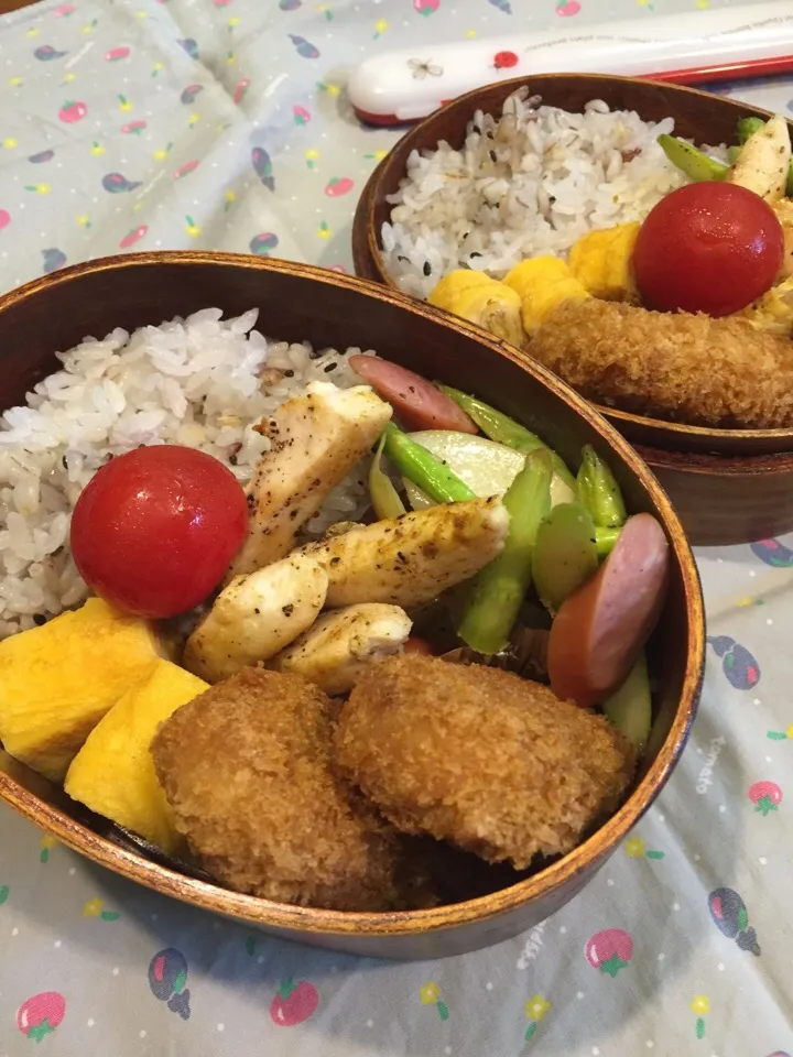 8月19日 ふたり弁当|ひななぎさん