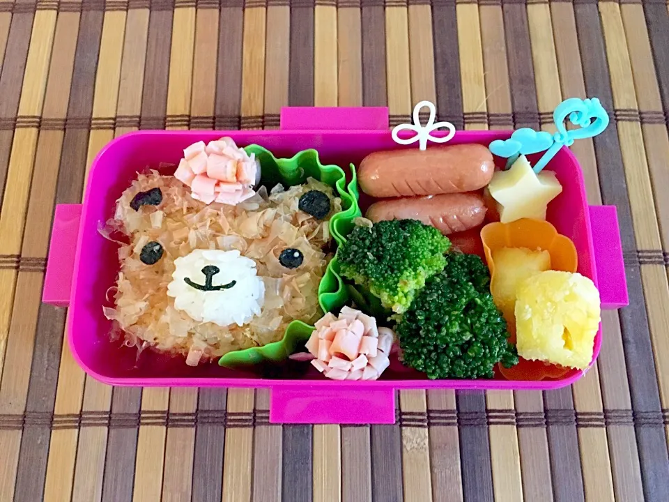 ふわふわクマさん弁当⸜(๑⃙⃘'ᵕ'๑⃙⃘)⸝⋆*|cotocotoさん