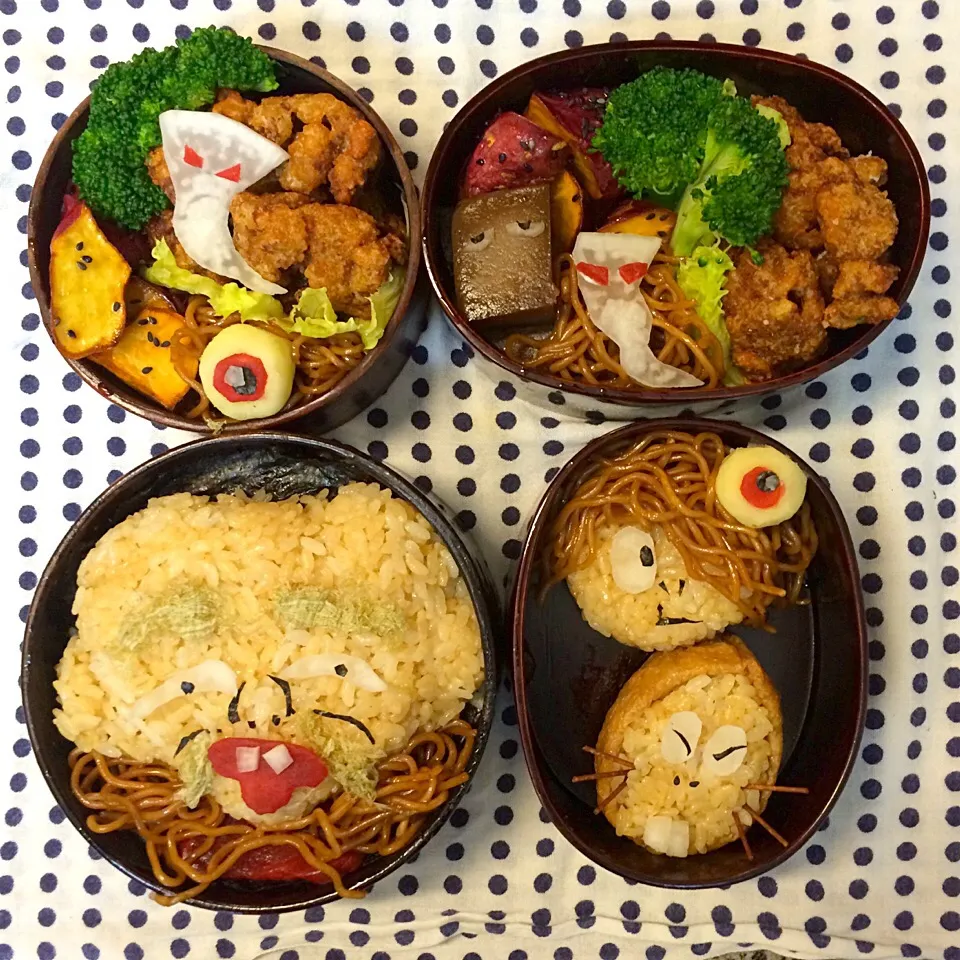 Snapdishの料理写真:vegan弁当
ゲゲゲの鬼太郎|makiko_aさん