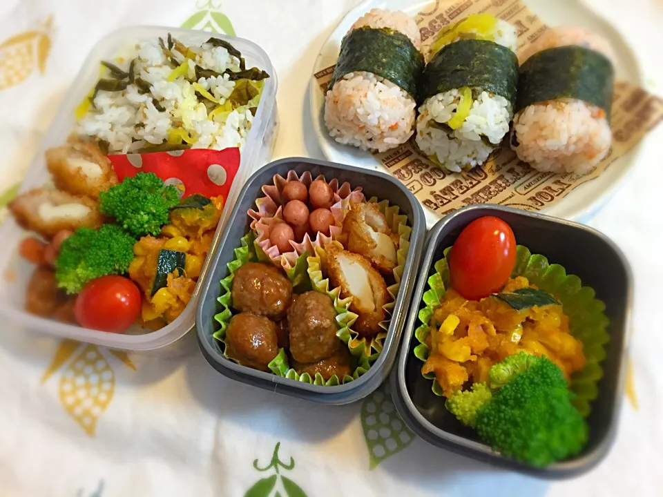 Snapdishの料理写真:本日のお弁当🍱2人分|anchanさん