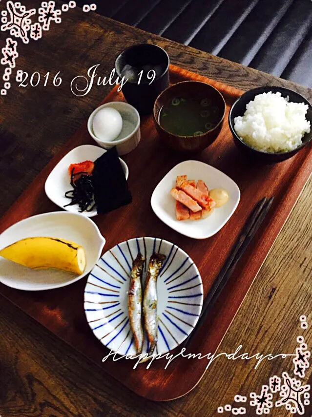 Snapdishの料理写真:今日の朝ごはん🍚🍴|♡🍴Ⓜ︎Å®ℹ︎mama🍴♡さん