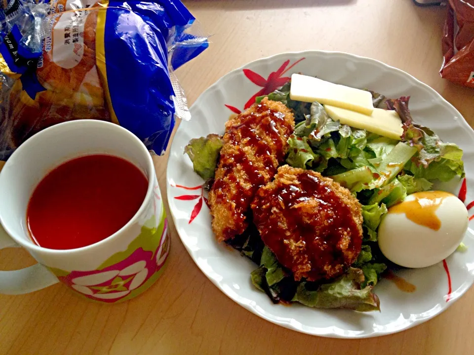 7月19日朝食兼昼食|ばぁさんさん