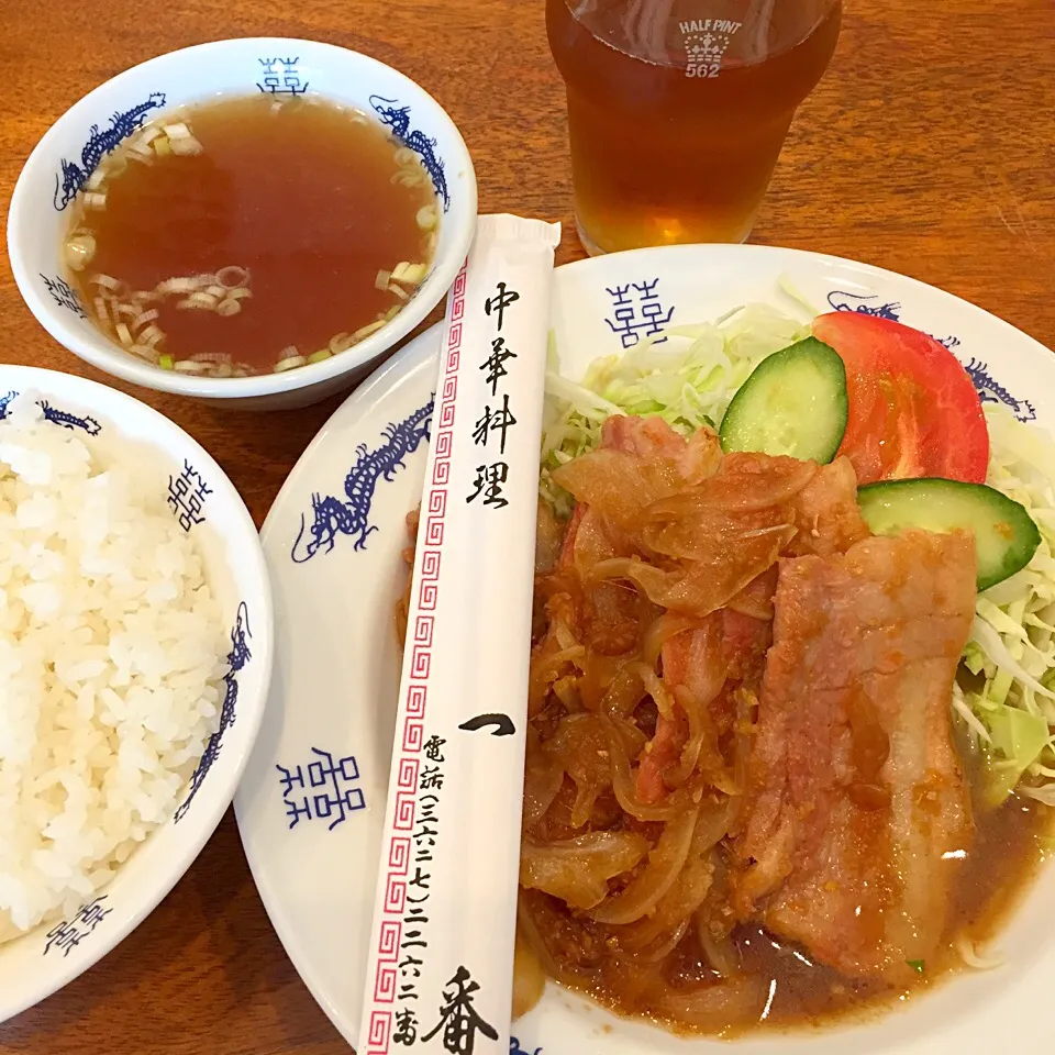 豚しょうが焼きランチ|Noriyuki Saitoさん