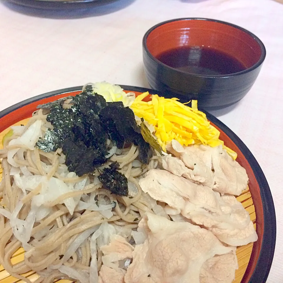 Snapdishの料理写真:スーパーダイエット冷やし蕎麦です。🎐|ナタママさん