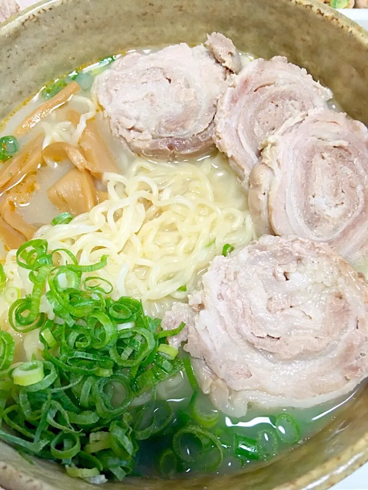 豚骨チャーシュー麺|寧々栄養士さん