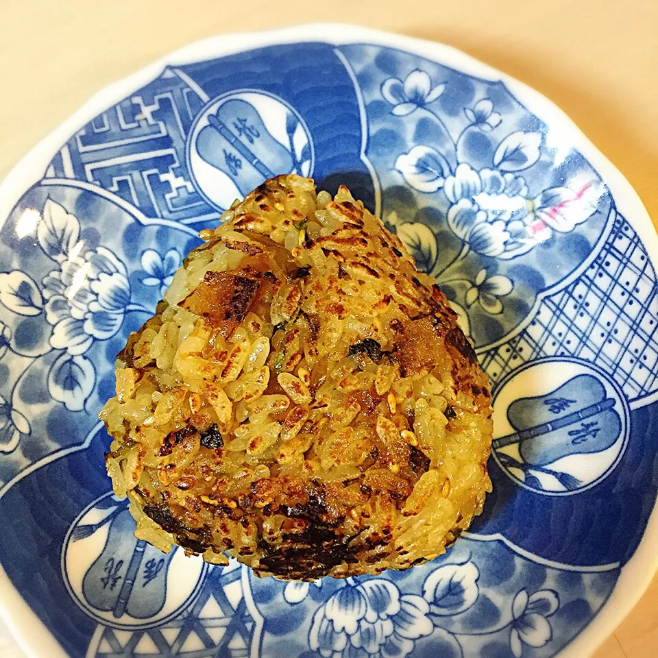 しそジュース→佃煮→焼きおにぎり|ももさん