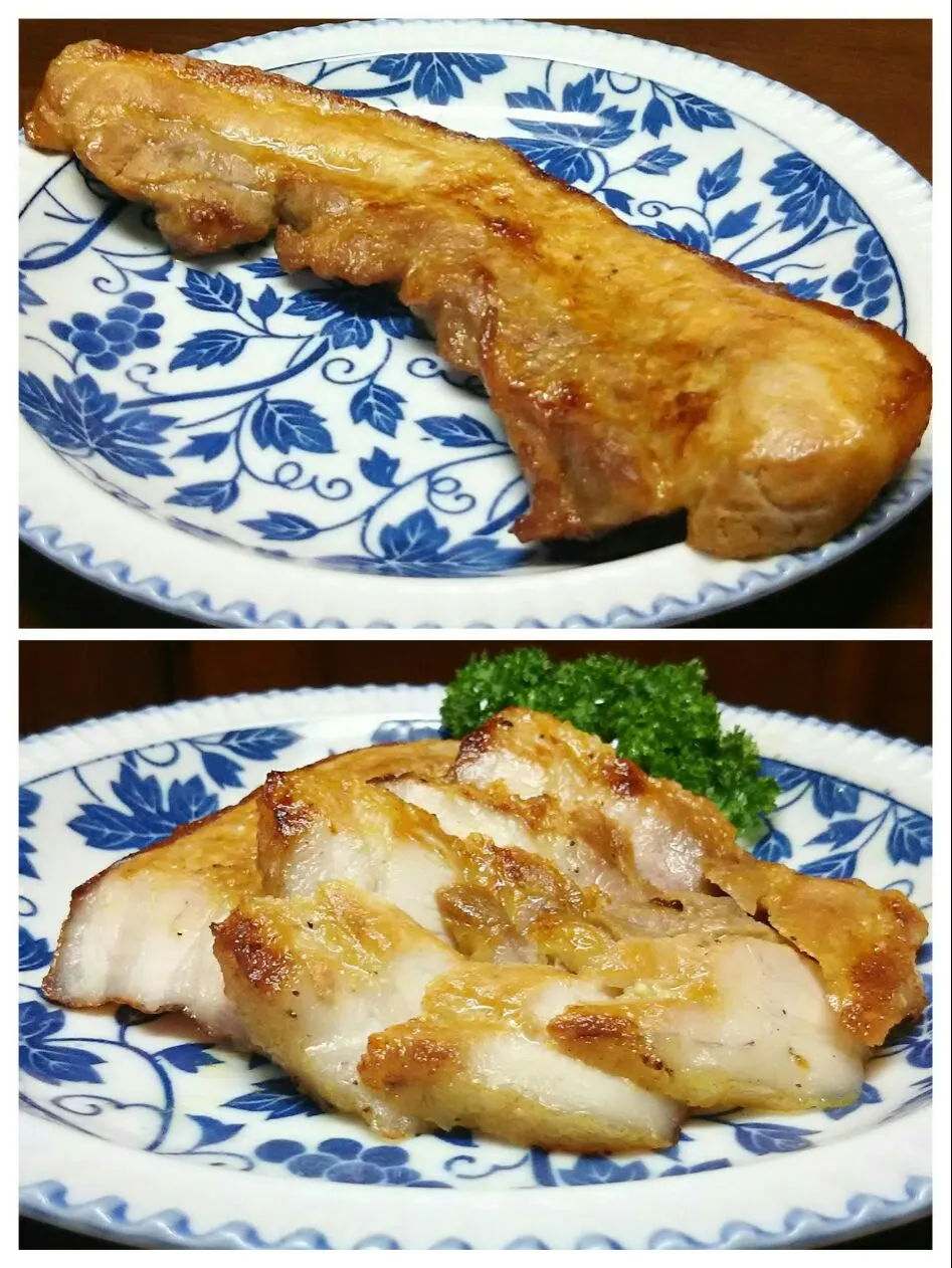 やっぱり魚焼きグリルで叉焼🐷😋|あらいぐまのしっぽさん