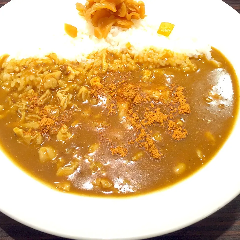 Snapdishの料理写真:チキン煮込みカレー|Kunisanoさん