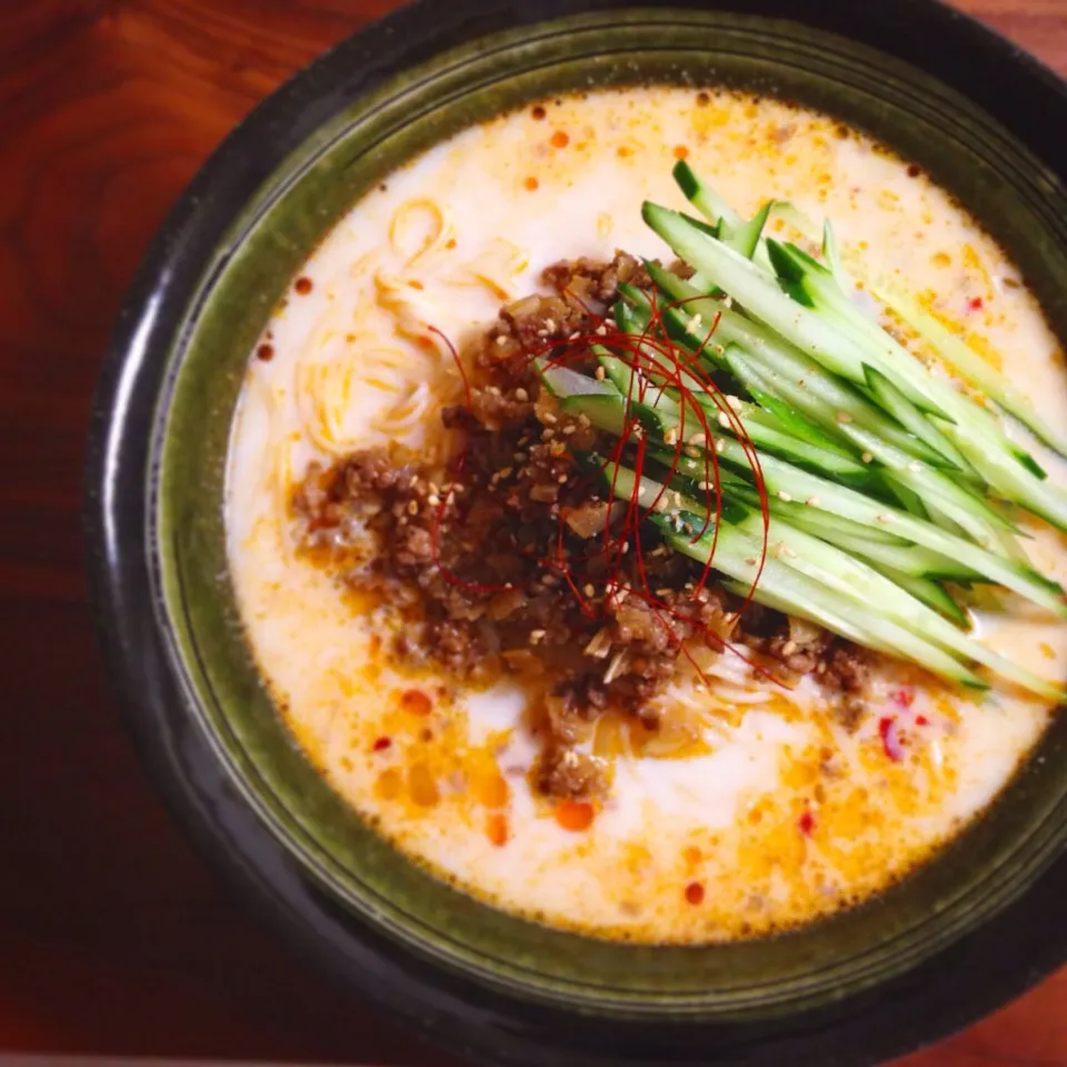 冷やし坦々素麺|うちごはん、おやつさん