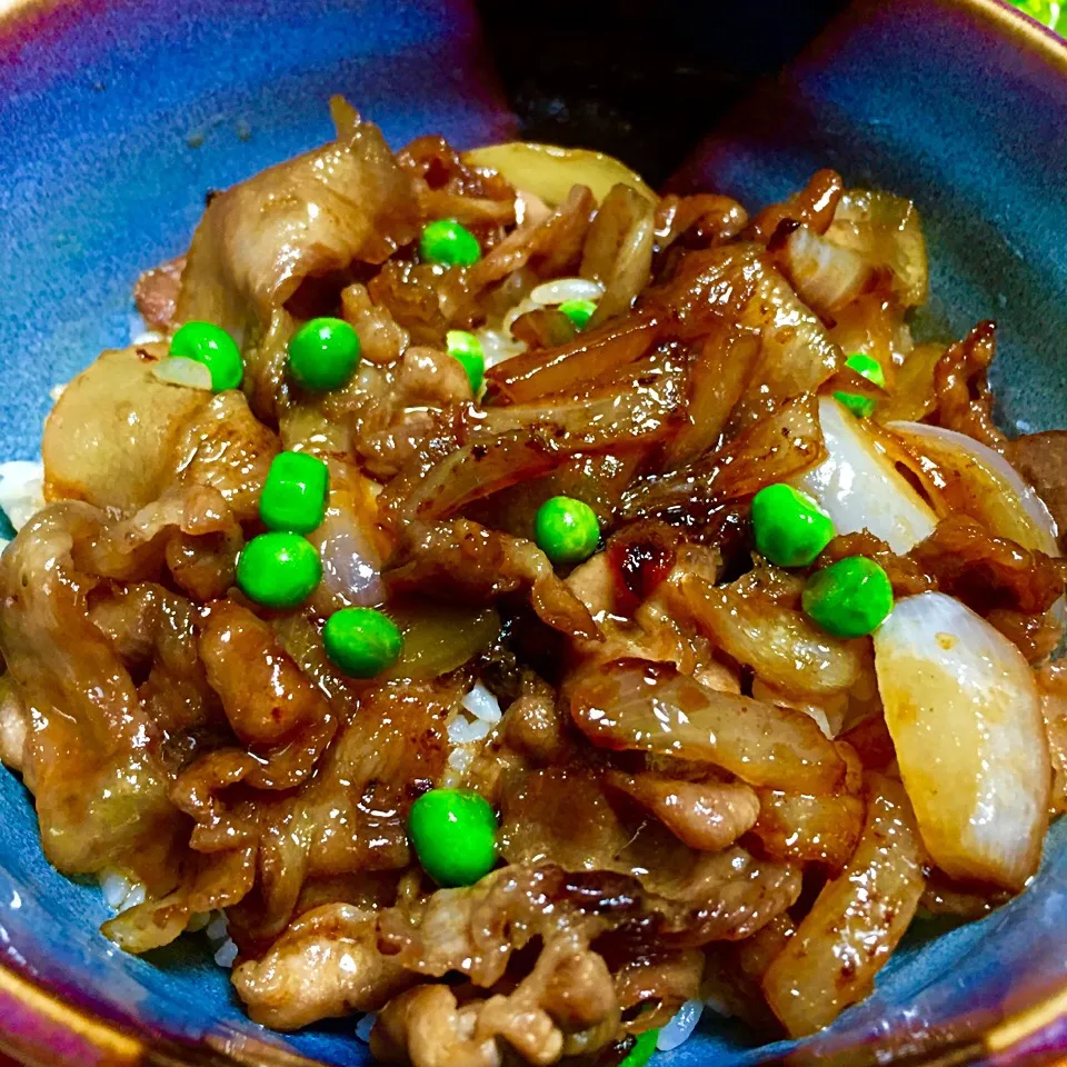 Snapdishの料理写真:豚丼|カウンター嬢さん