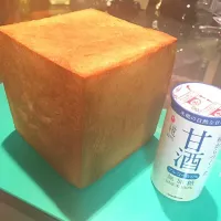 かっくかくな甘酒入り食パン🍞|がうママさん