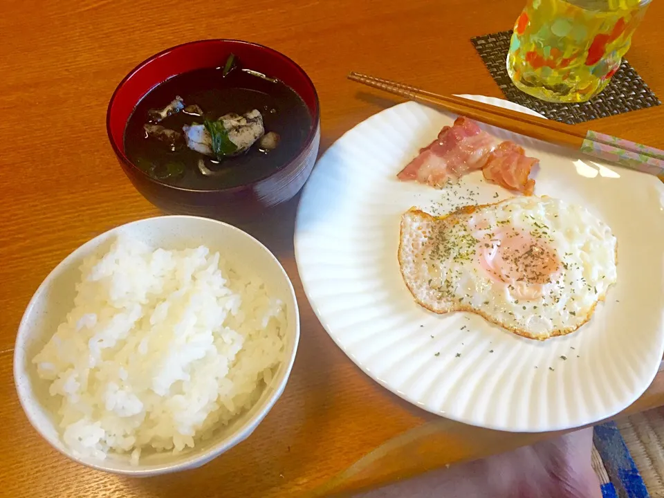 イカの墨汁〜な朝ごはん〜♪|あんちゃんさん