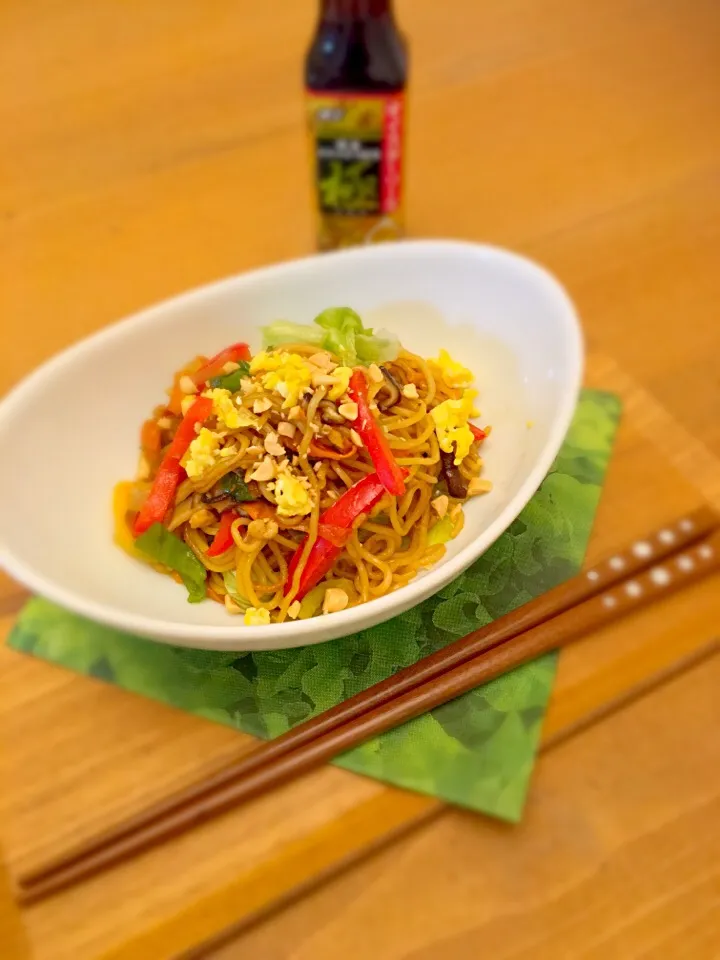 パッーキーマオになりたかったオイスターソース焼きそば|チーハさん