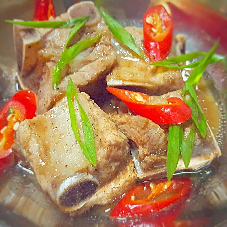 steamed pork ribs #firsttry|Chua Jeanさん