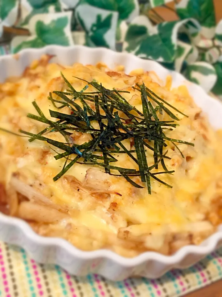 リピリピ♪あゆ♡の料理 長芋とえのきのチーズ焼き♪|あゆさん