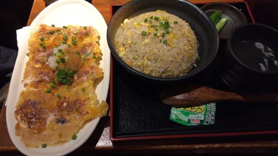 炒飯＆おろし餃子|おっちさん