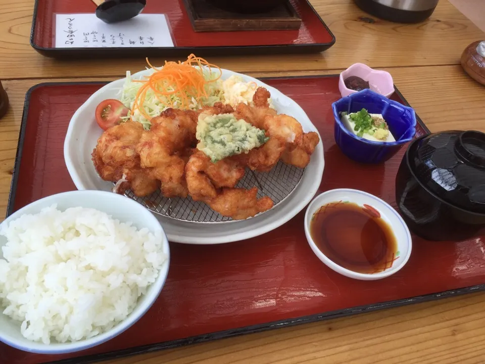 とり天定食|こうじさん