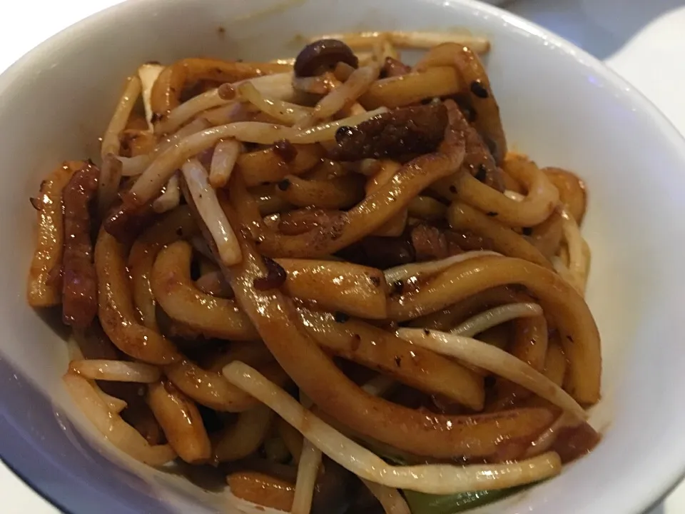 Black pepper udon with duck @ Mitzo|Ong Sor Fernさん