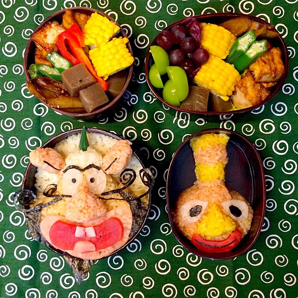 Snapdishの料理写真:vegan弁当
ハクション大魔王|makiko_aさん