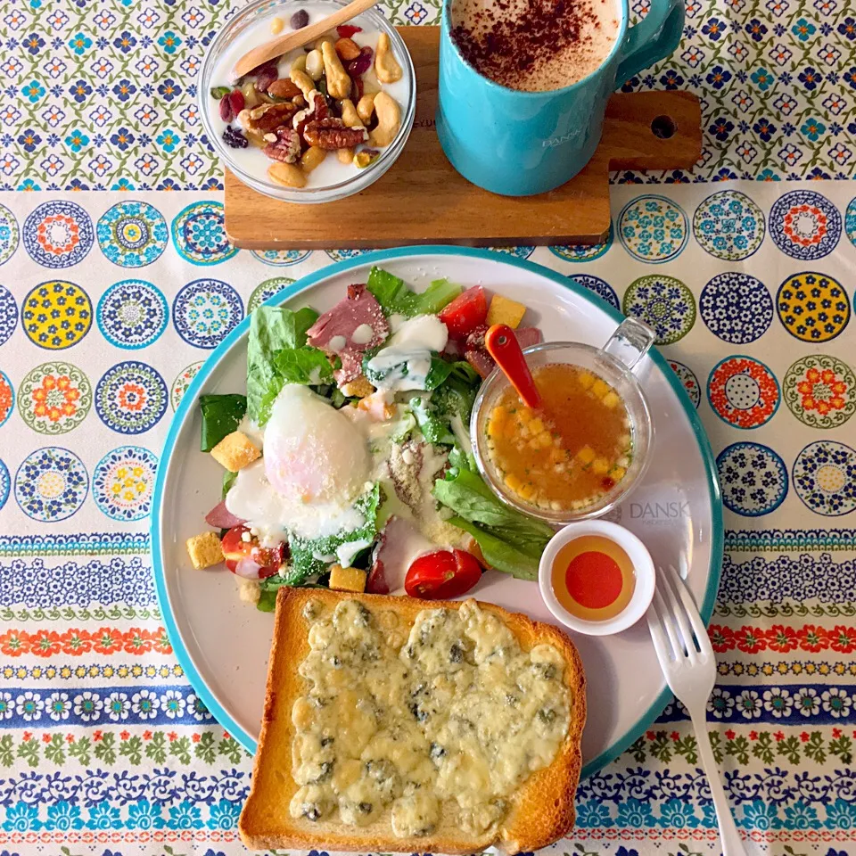 Snapdishの料理写真:朝ごはん|fiveblossomさん