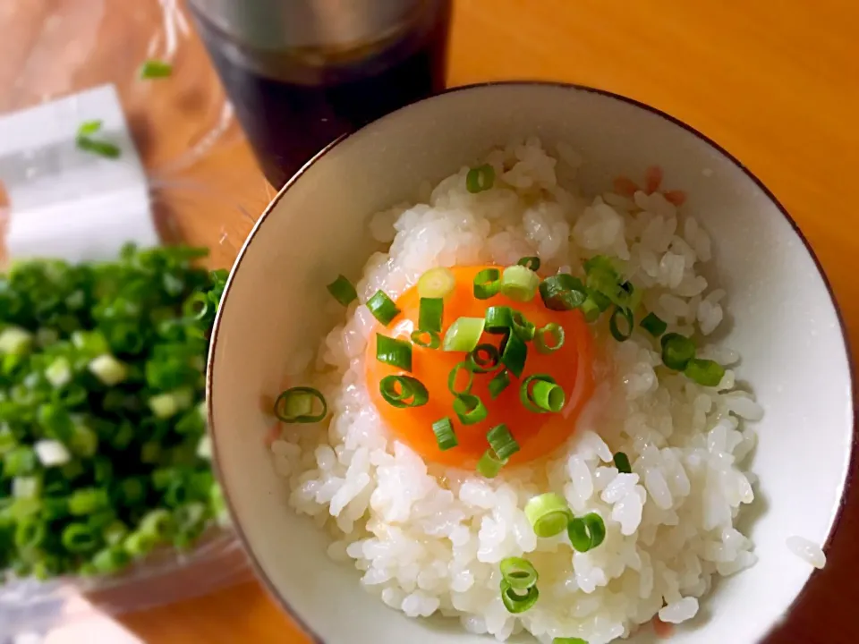 卵かけごはん🐓朝食に☀️|しずかさん