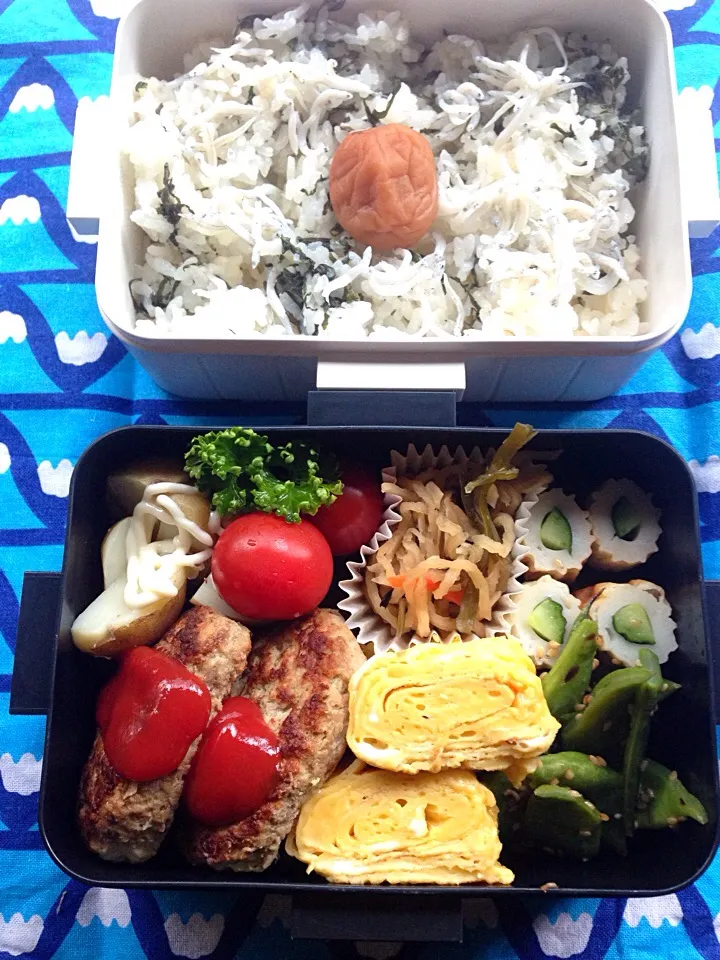 Snapdishの料理写真:本日の旦那さん弁当 7/21|R_ITOさん