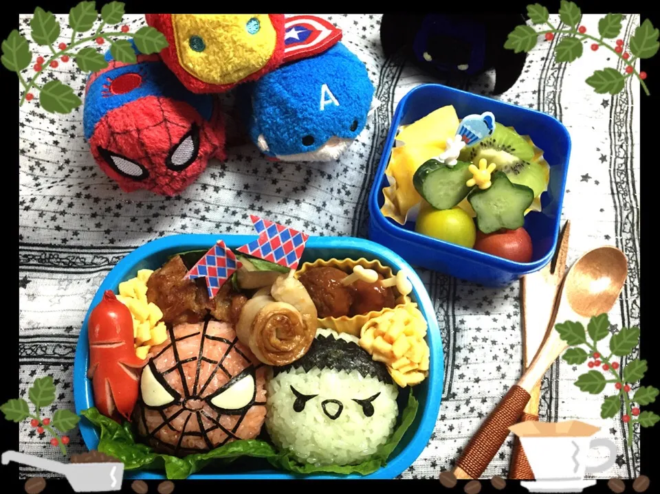 MARVELツムツムお弁当٩(ˊᗜˋ*)و|ジュリさん