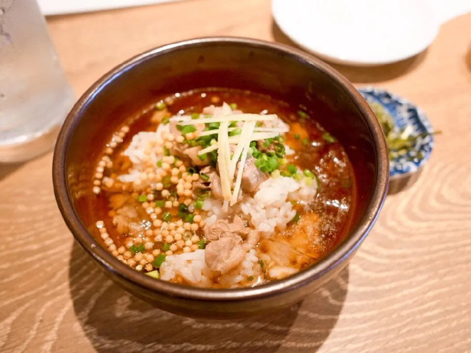 冷たい鴨だしのお茶漬け
毎日暑いから気をつけて！(´･Д･)」|inoさん