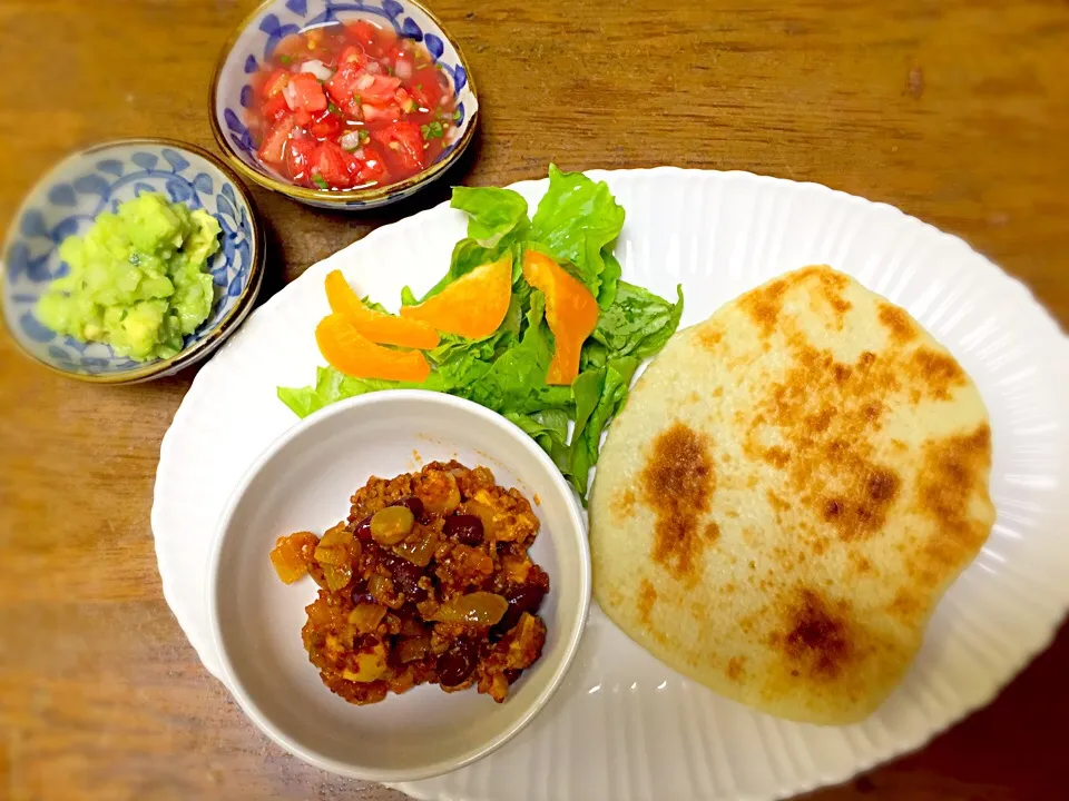 ＊チリコンカン＊ 休日おうちごはん🌮✨ #はじめまして👧🏼💓|なちゅんさん