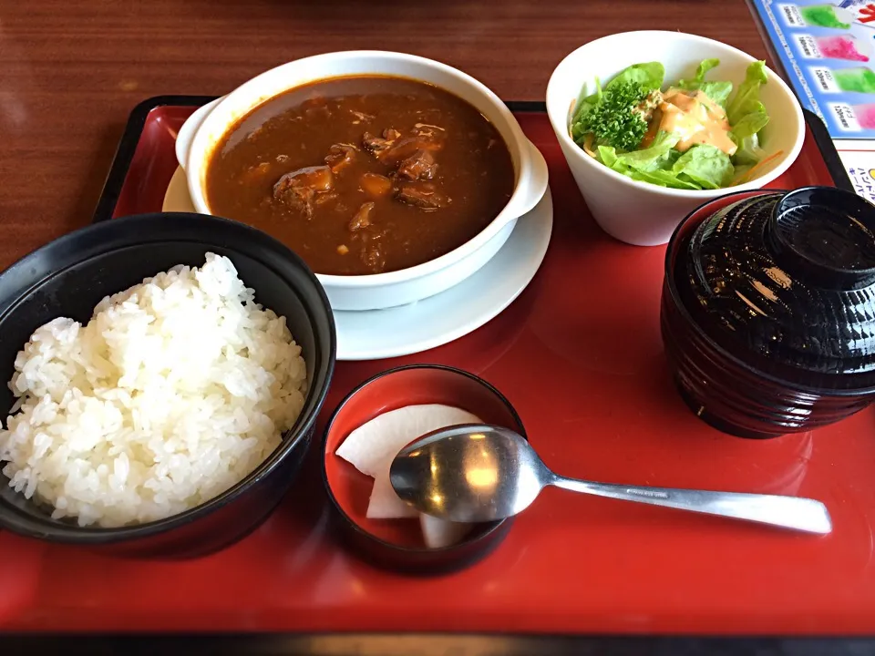 牛タンシチュー定食|しいたけ茶さん