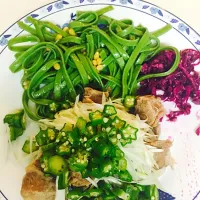 Snapdishの料理写真:塩豚と野菜たっぷり|favorite cookingさん