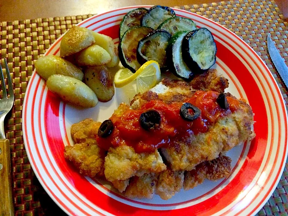 Cotoletta alla milanese🐷ｺﾄﾚｯﾀ ｱｯﾗ ﾐﾗﾈｰｾﾞ  Italian Pork Cutlets🐽ﾐﾗﾉ風ｶﾂﾚﾂ|🌈Ami🍻さん