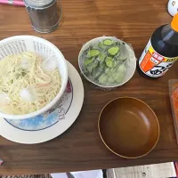 Snapdishの料理写真:ひやむぎパーティー|四星球さん